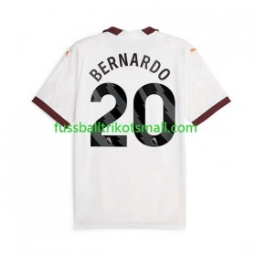 Fußballtrikots Manchester City Bernardo Silva 20 2023-2024 Kurzarm Auswärts-trikot kaufen